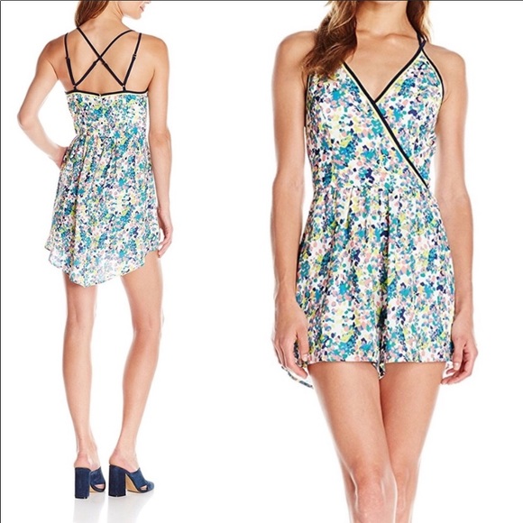 Adelyn Rae Pants - Adelyn Rae Fishtail Multi Color Romper